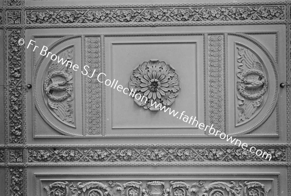 SOME DETAILS OF CEILING IN CONFERENCE ROOM FORMERLY DINNING ROOM